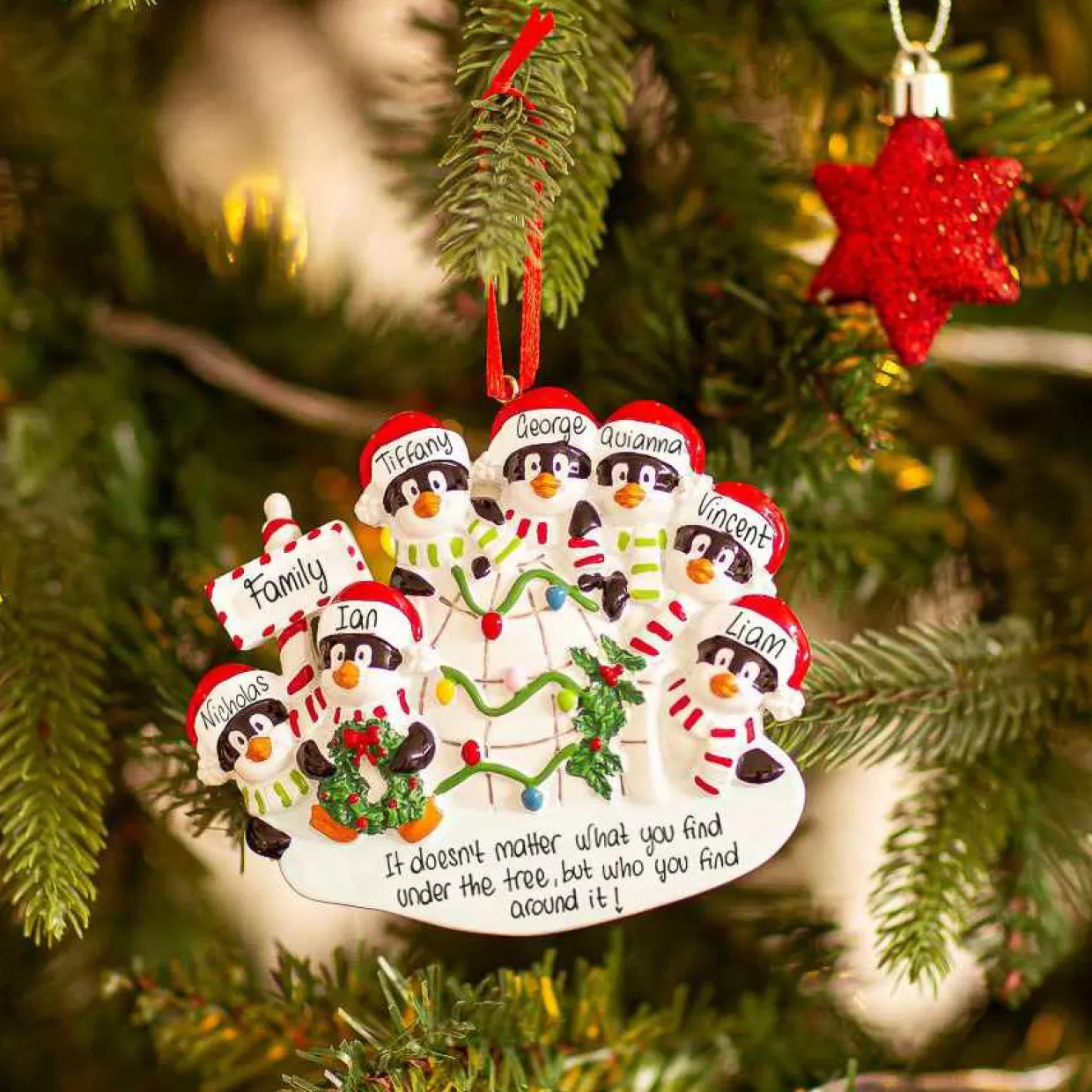 Christmas The Original 7 Penguins On The Igloo Sale