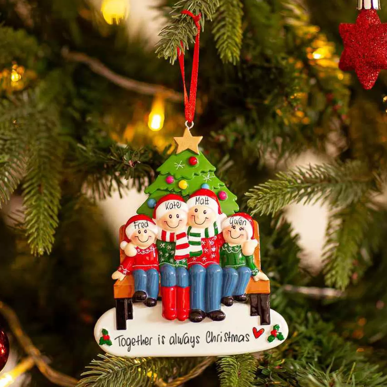 Christmas The Original Christmas Bench For 4 Store
