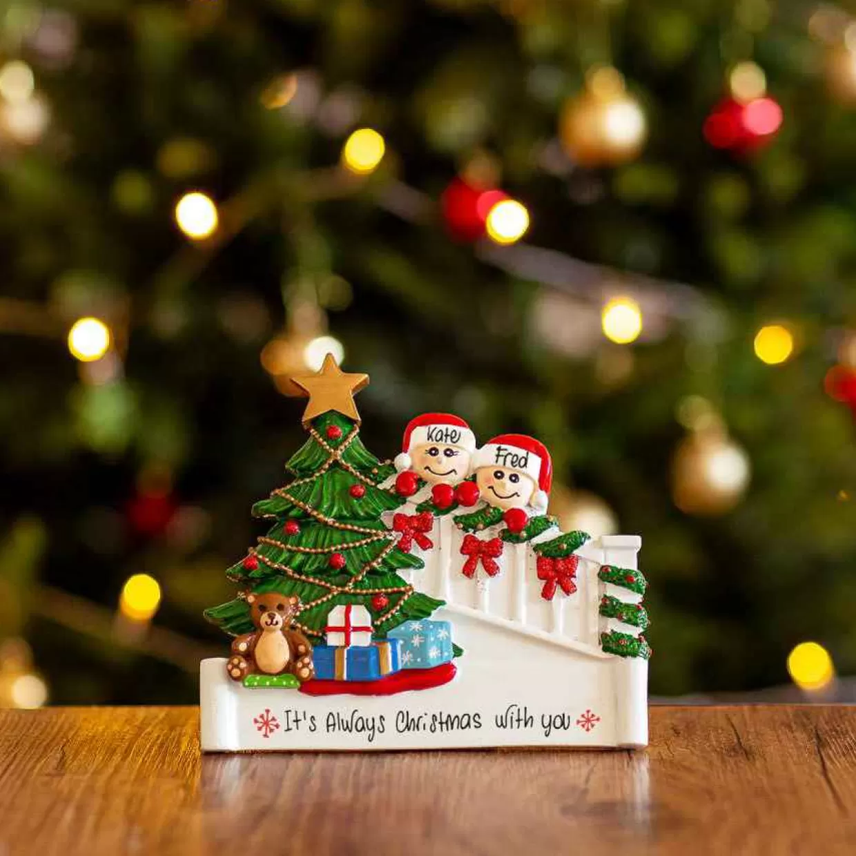 Christmas The Original Christmas Steps For 2 Table Decoration New