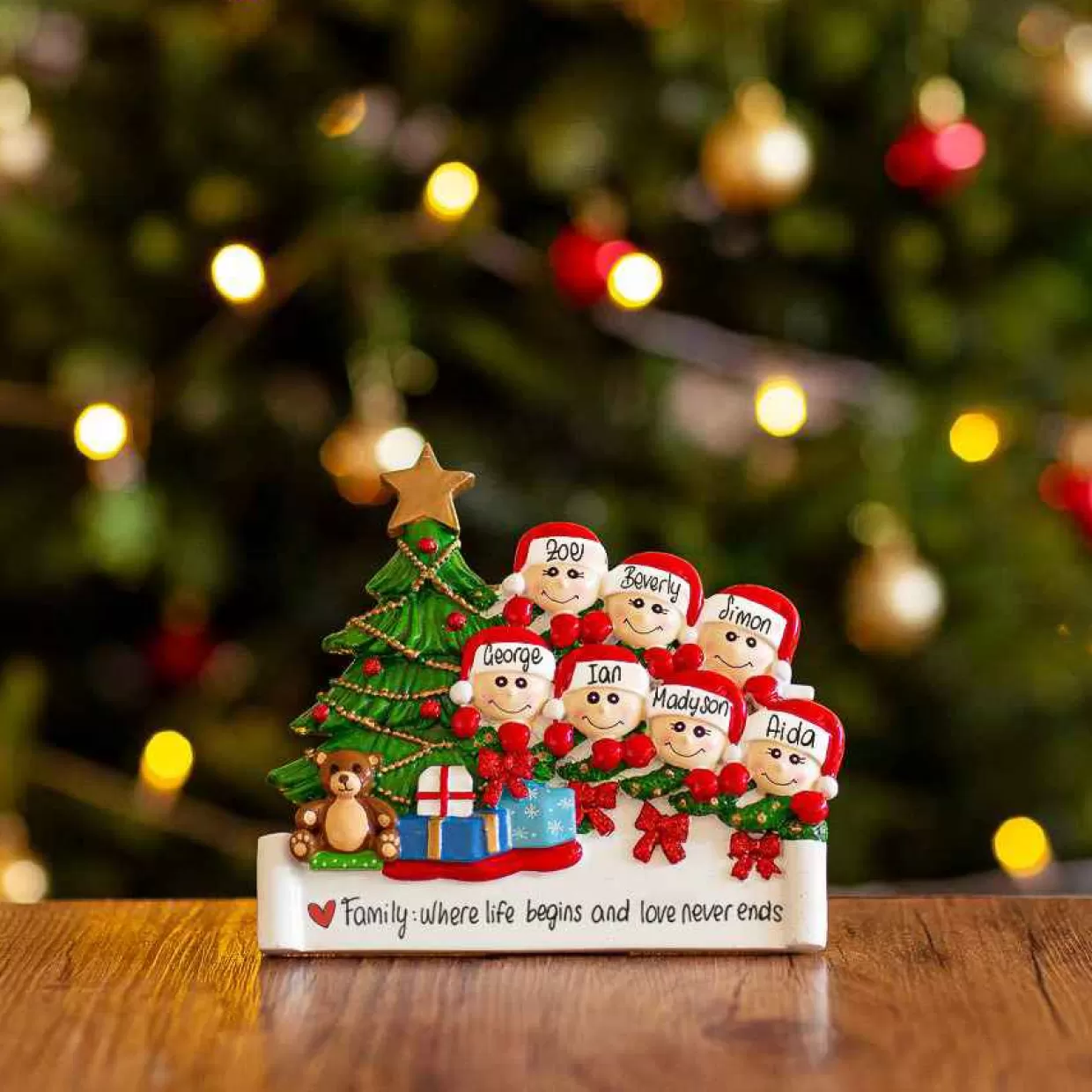 Christmas The Original Christmas Steps For 7 Table Decoration Fashion
