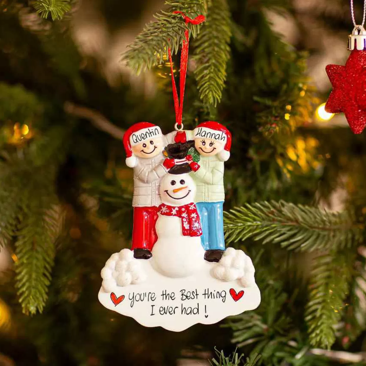 Christmas The Original Couple With Snowmen Outlet