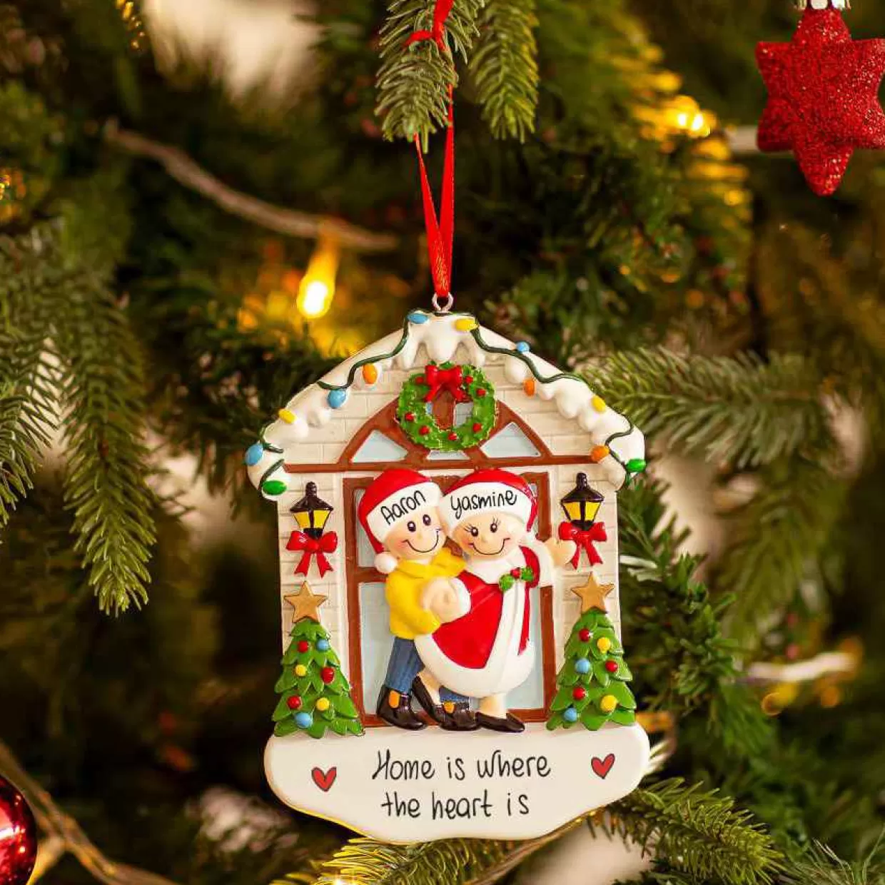 Christmas The Original Couple'S Christmas House Fashion