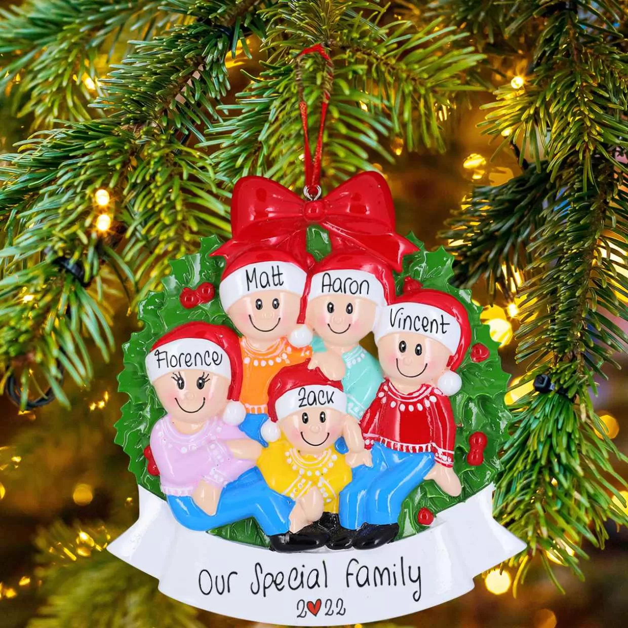 Christmas The Original Five On The Christmas Wreath Hot
