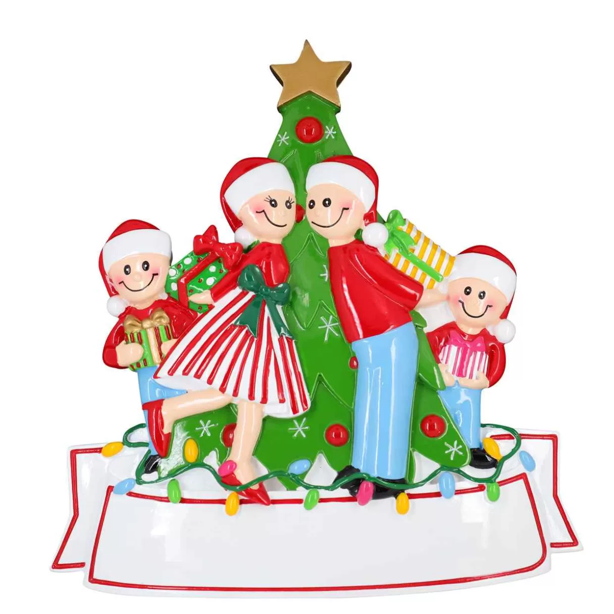 Christmas The Original Gift Exchange For 4 Table Decoration Cheap