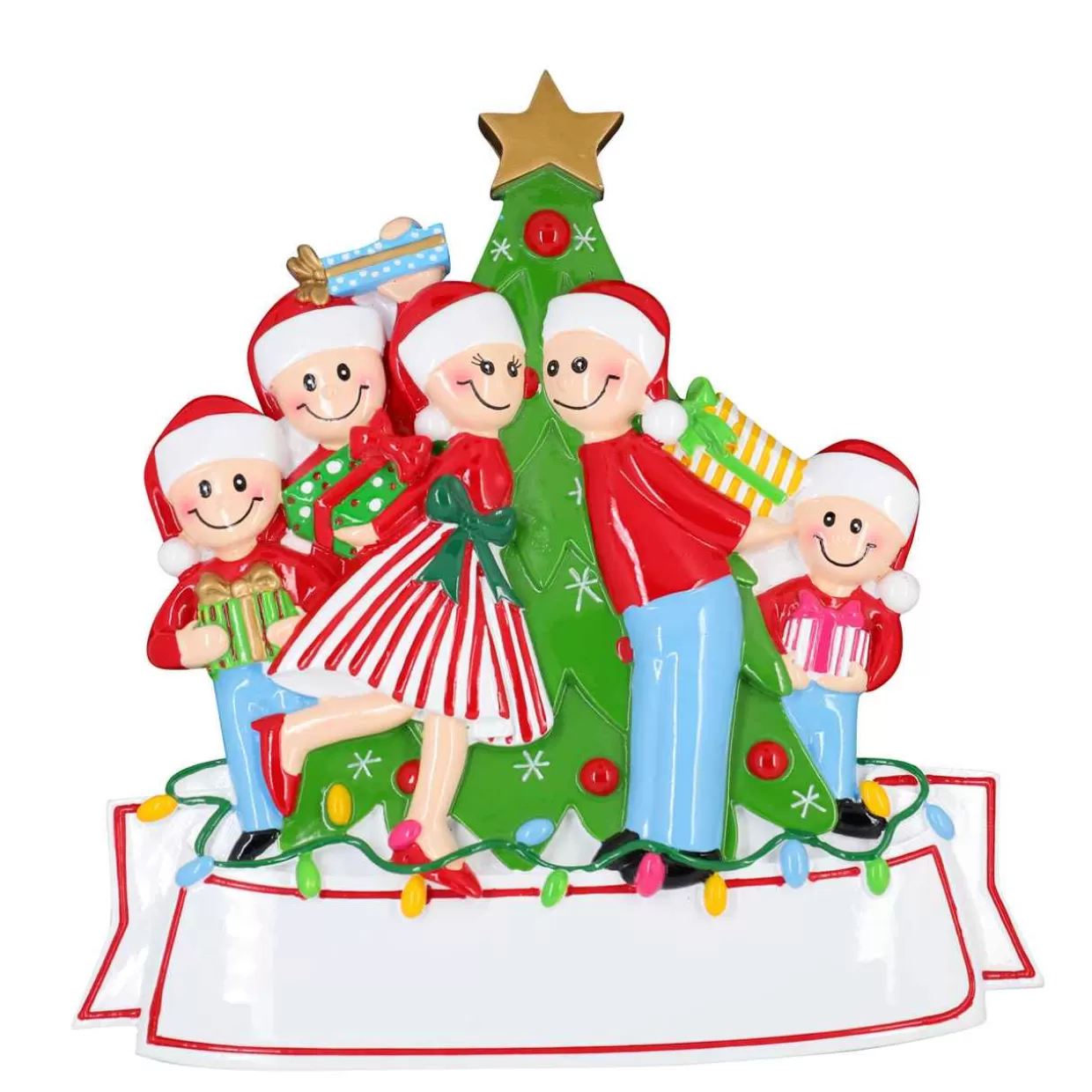 Christmas The Original Gift Exchange For 5 Table Decoration New