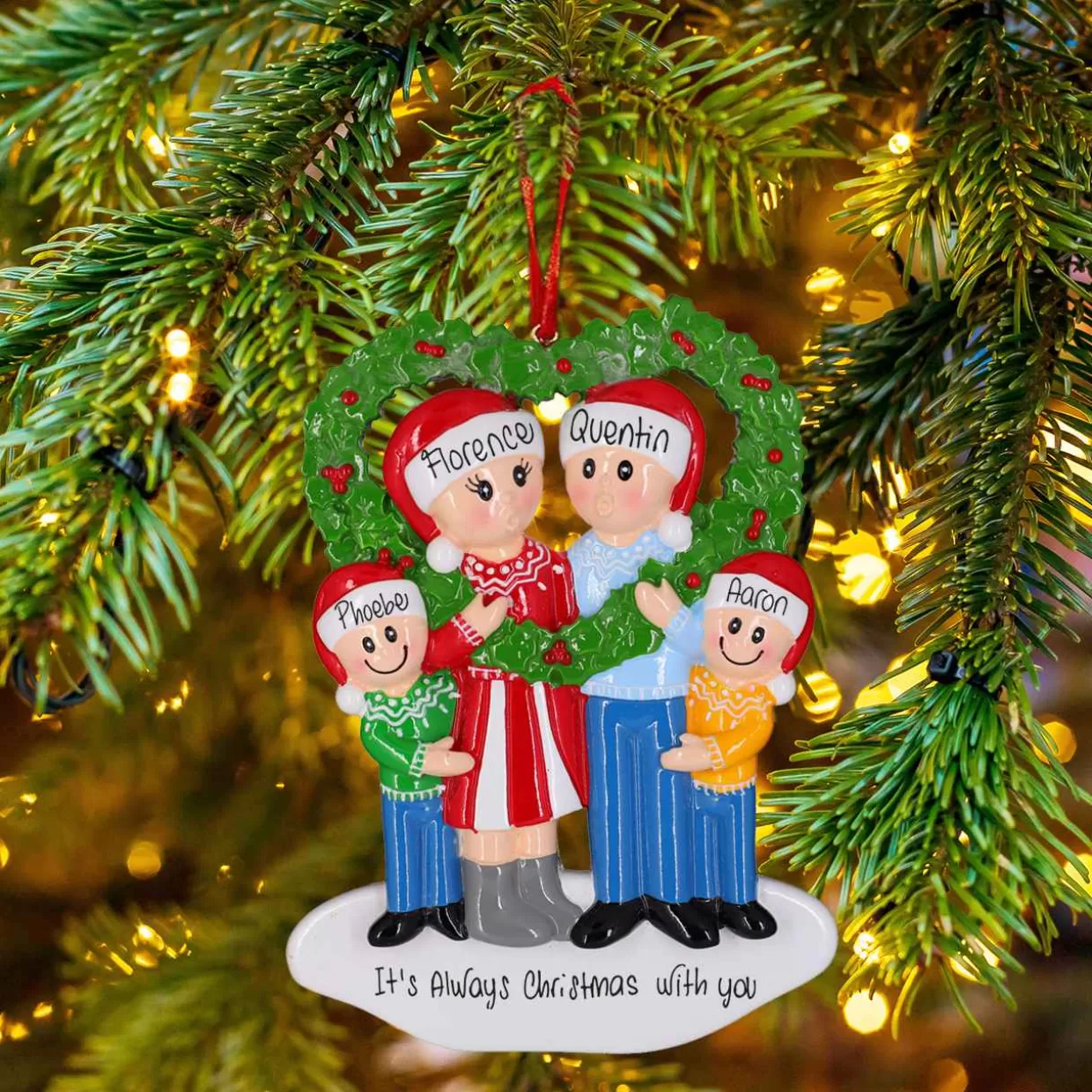 Christmas The Original Heart Kiss For Four Cheap