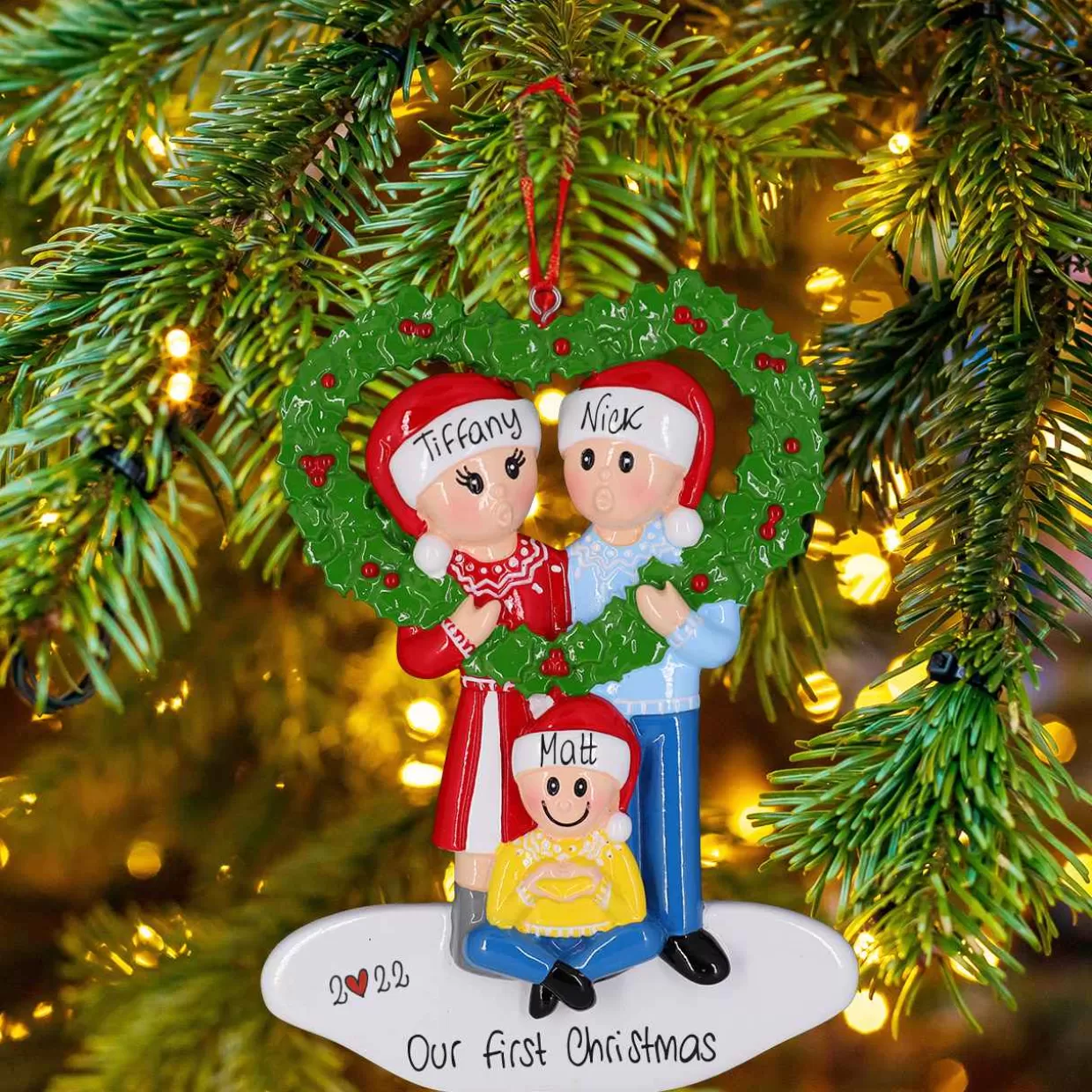 Christmas The Original Heart Kiss For Three Fashion