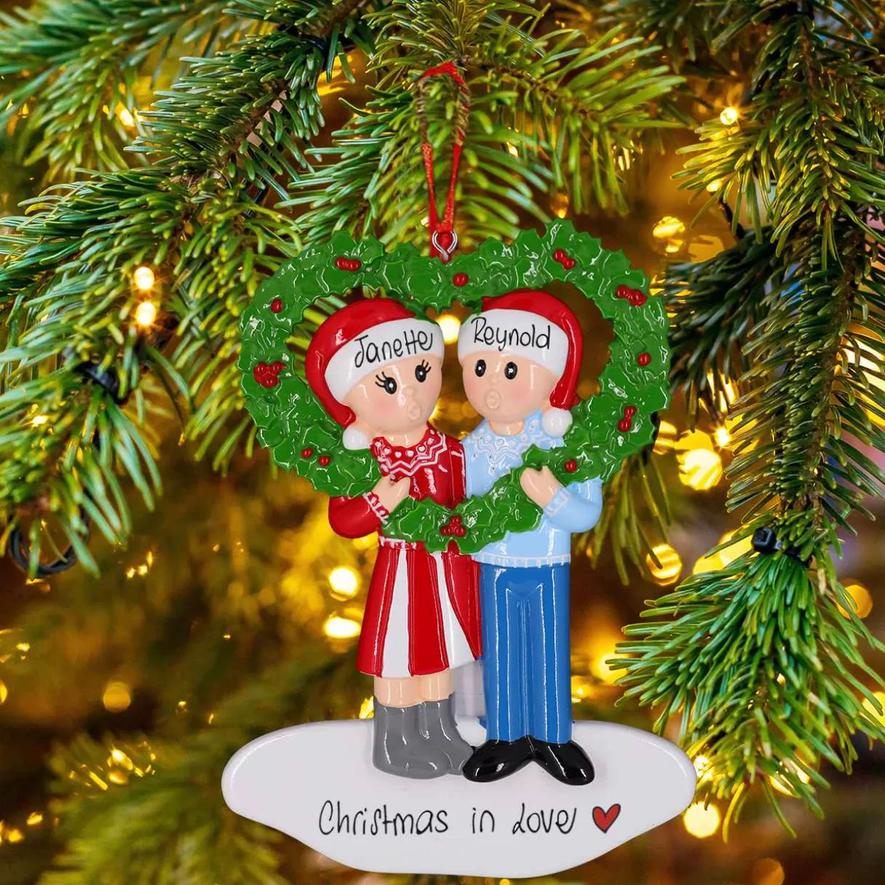 Christmas The Original Heart Kiss For Two Cheap