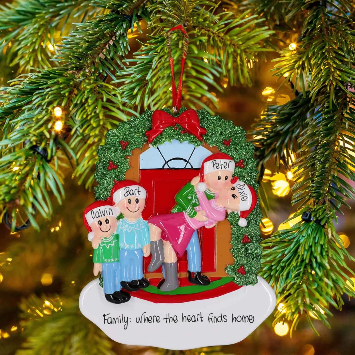 Christmas The Original Kiss On The Door For Four Cheap