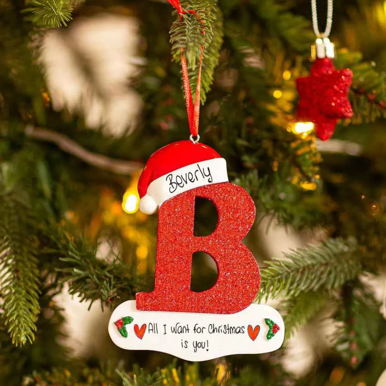 Christmas The Original Letter B Fashion