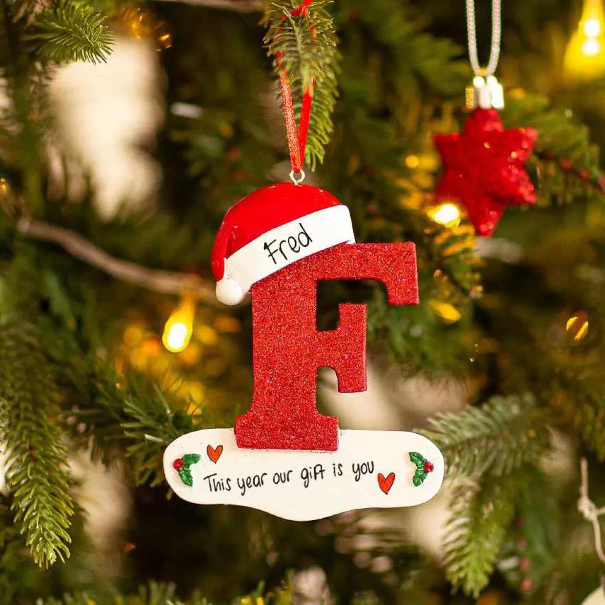 Christmas The Original Letter F Best