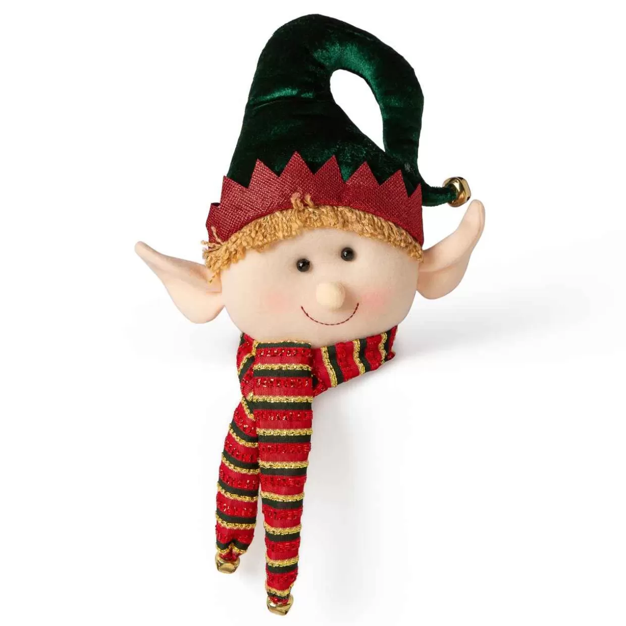 Christmas The Original Plush Elf Head Boy Clearance