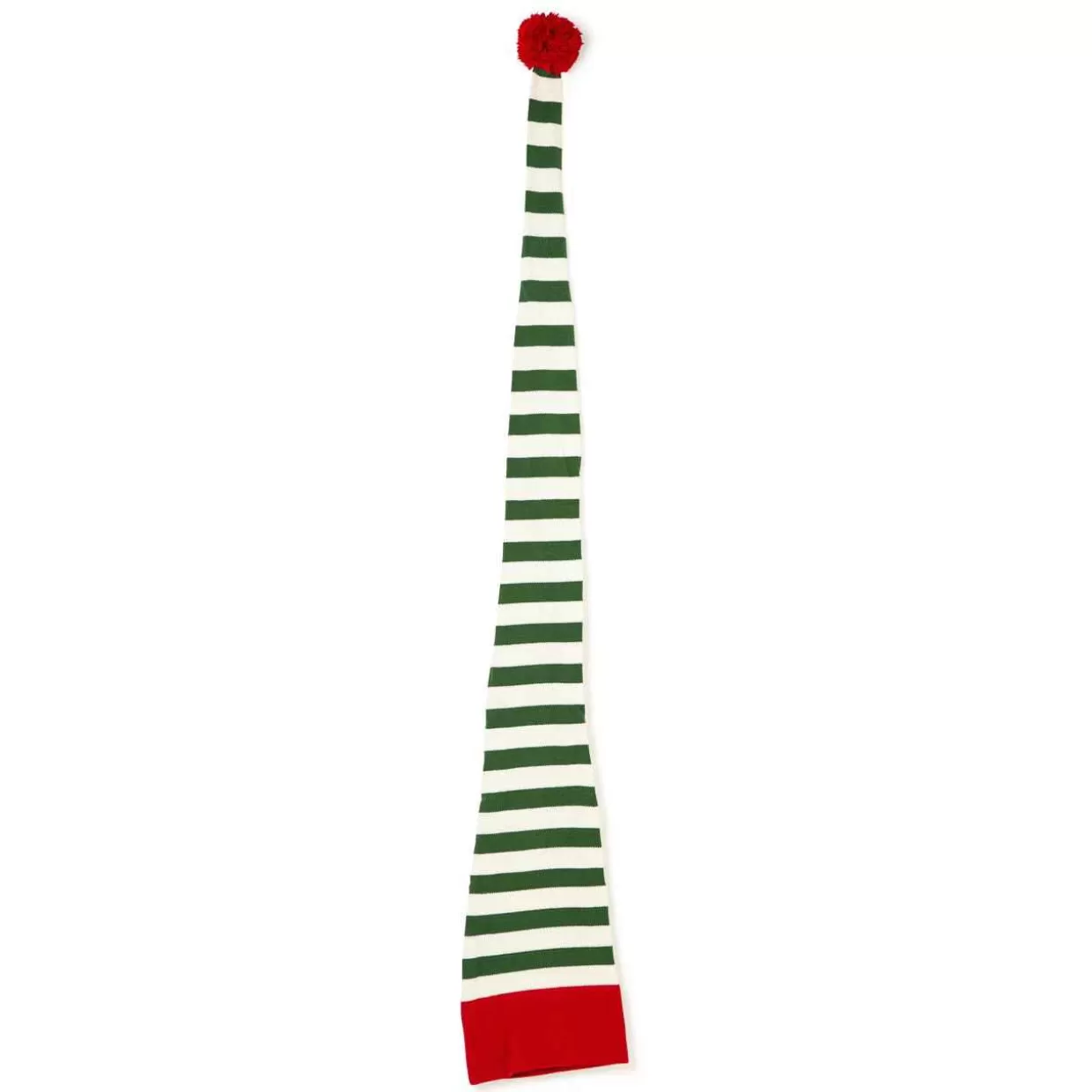 Christmas The Original Red And Green Striped Hat/Scarf Discount