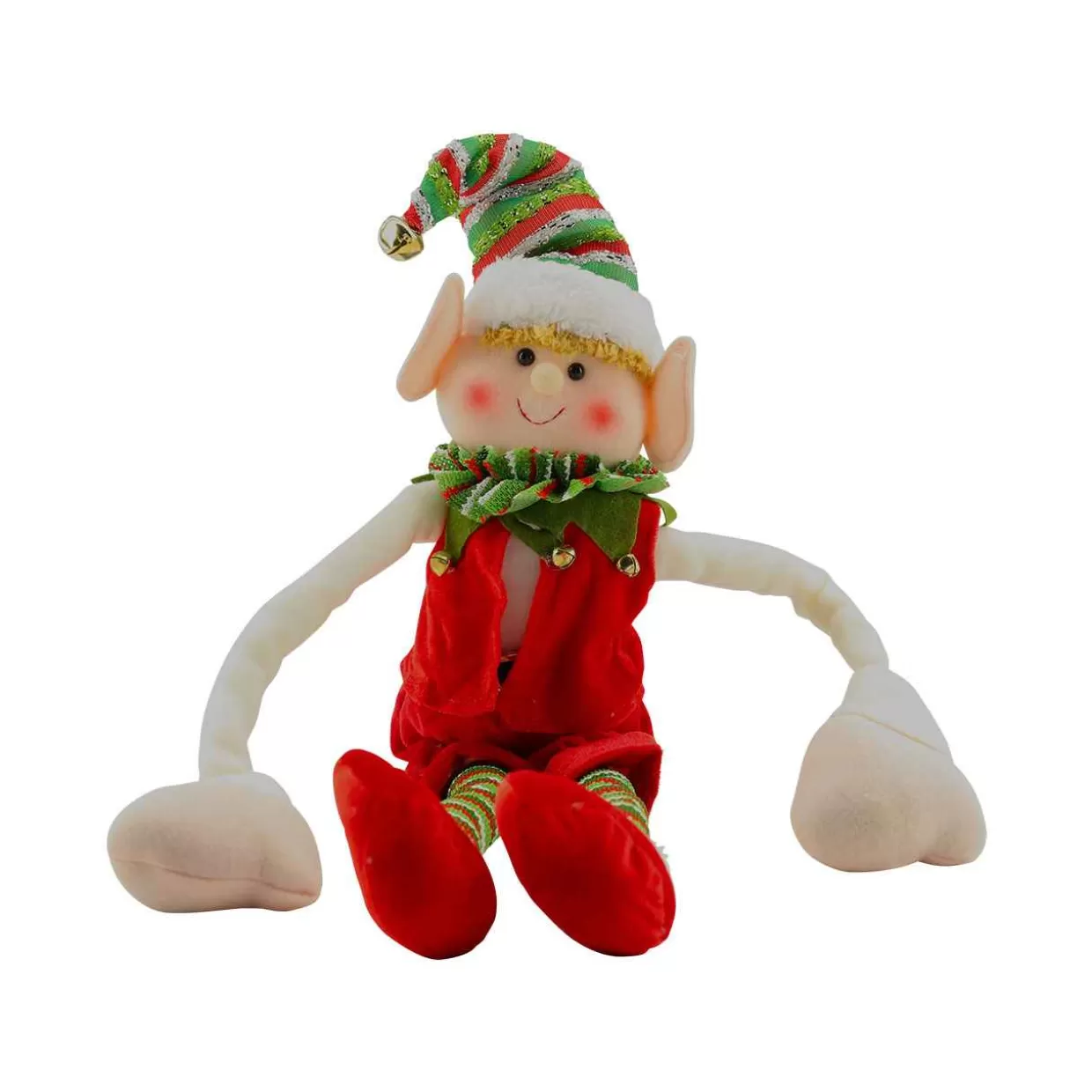 Christmas The Original Red And White Elf With Heavy Hands Boy 80 Cm Hot