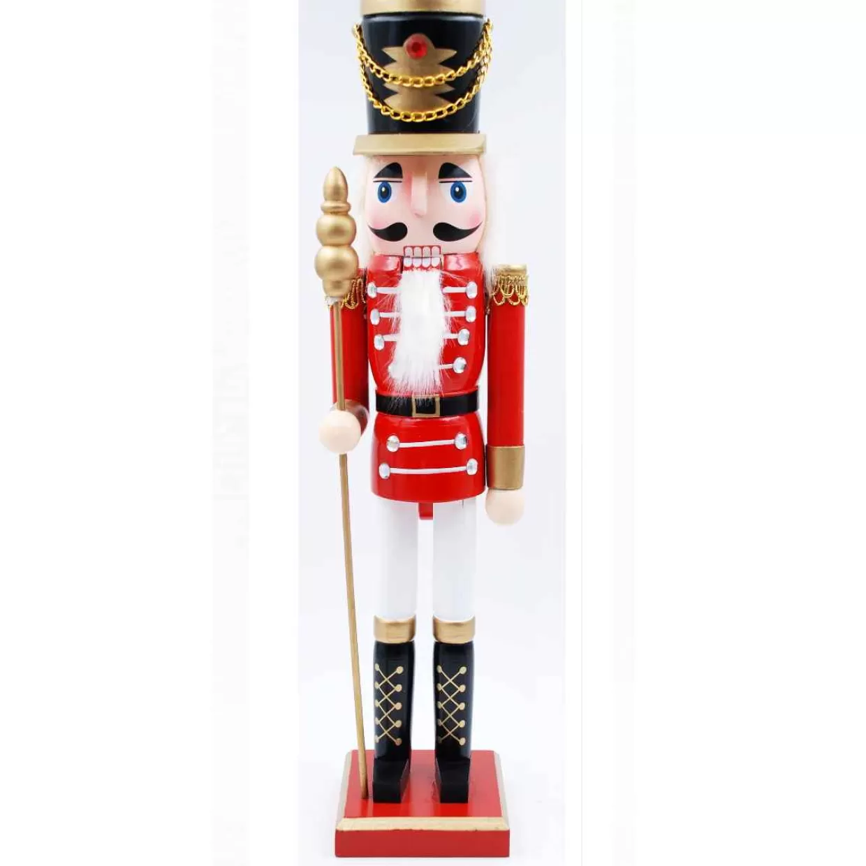 Christmas The Original Red And White Soldier Nutcracker 40 Cm Fashion
