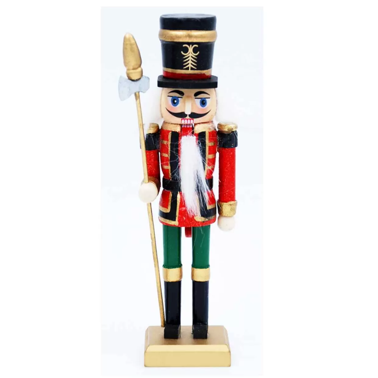 Christmas The Original Red Green And Black Soldier Nutcracker 30 Cm Cheap