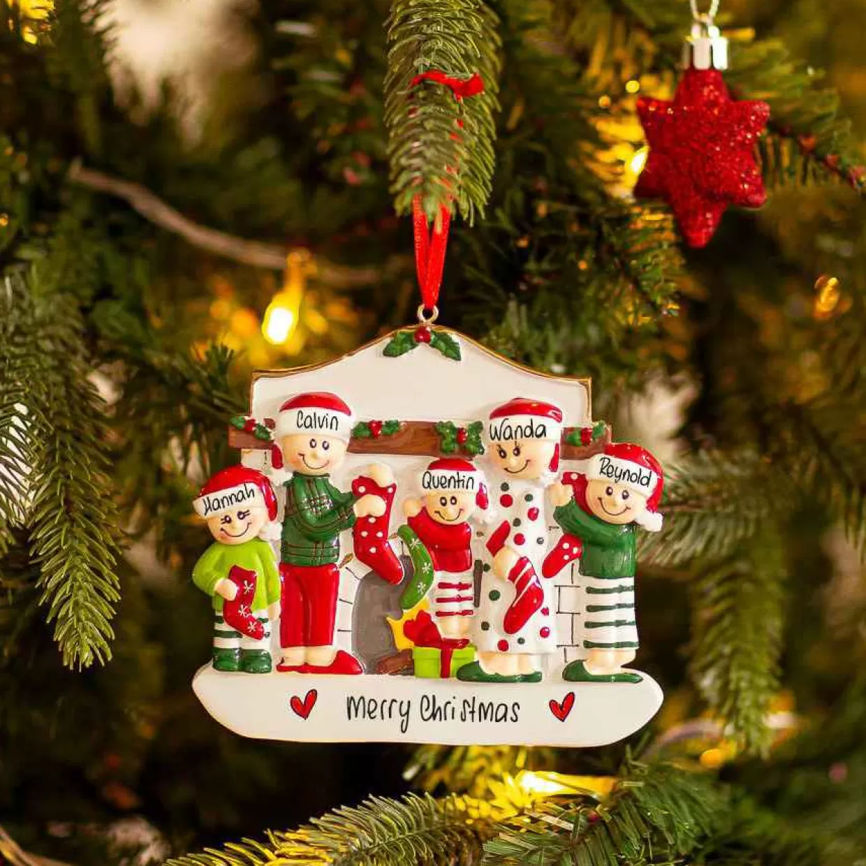 Christmas The Original Socks By The Fireplace For 5 Sale