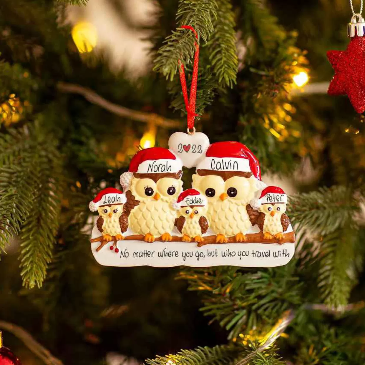 Christmas The Original The Family Of 5 Owls Cheap