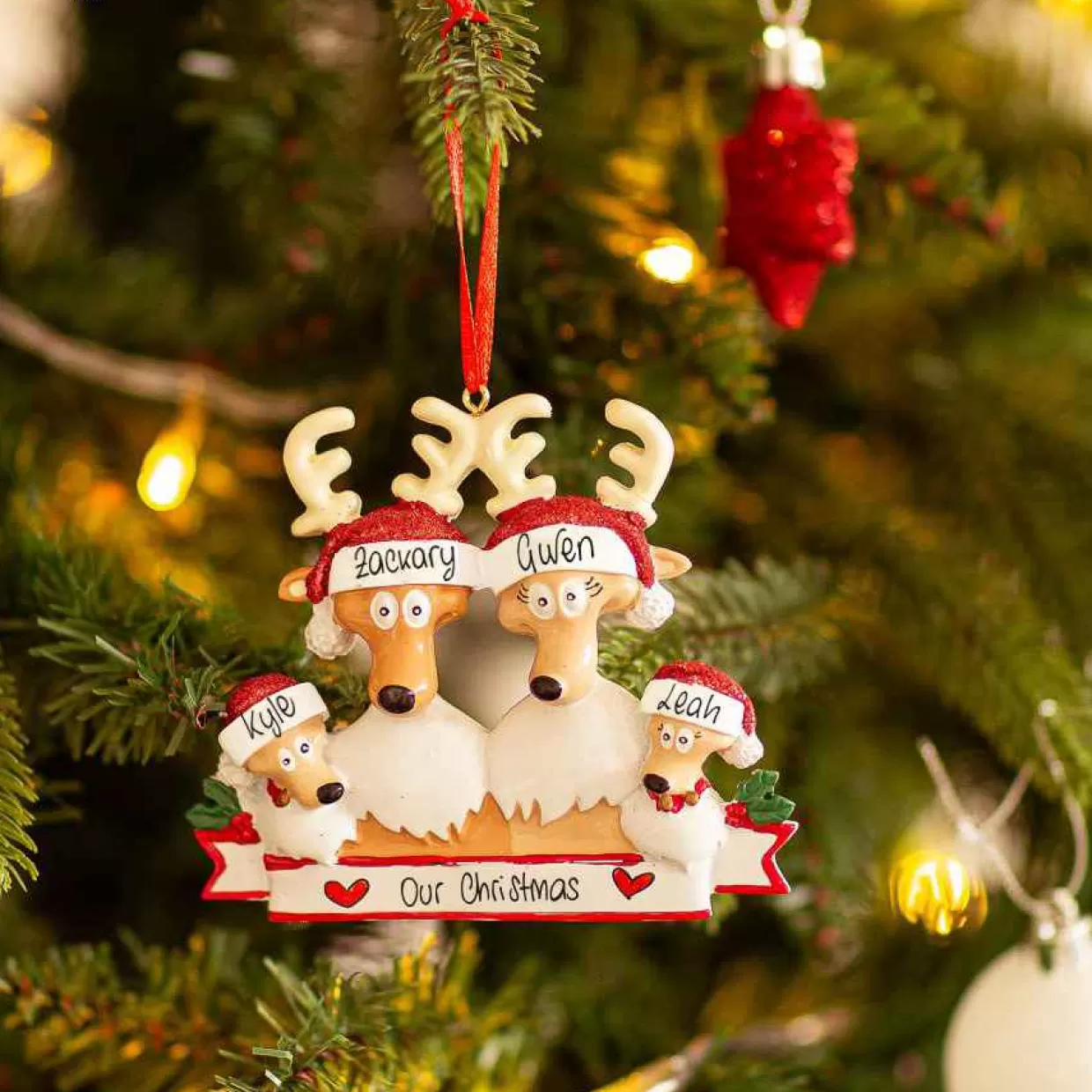 Christmas The Original The Family Of The 4 Reindeer Clearance