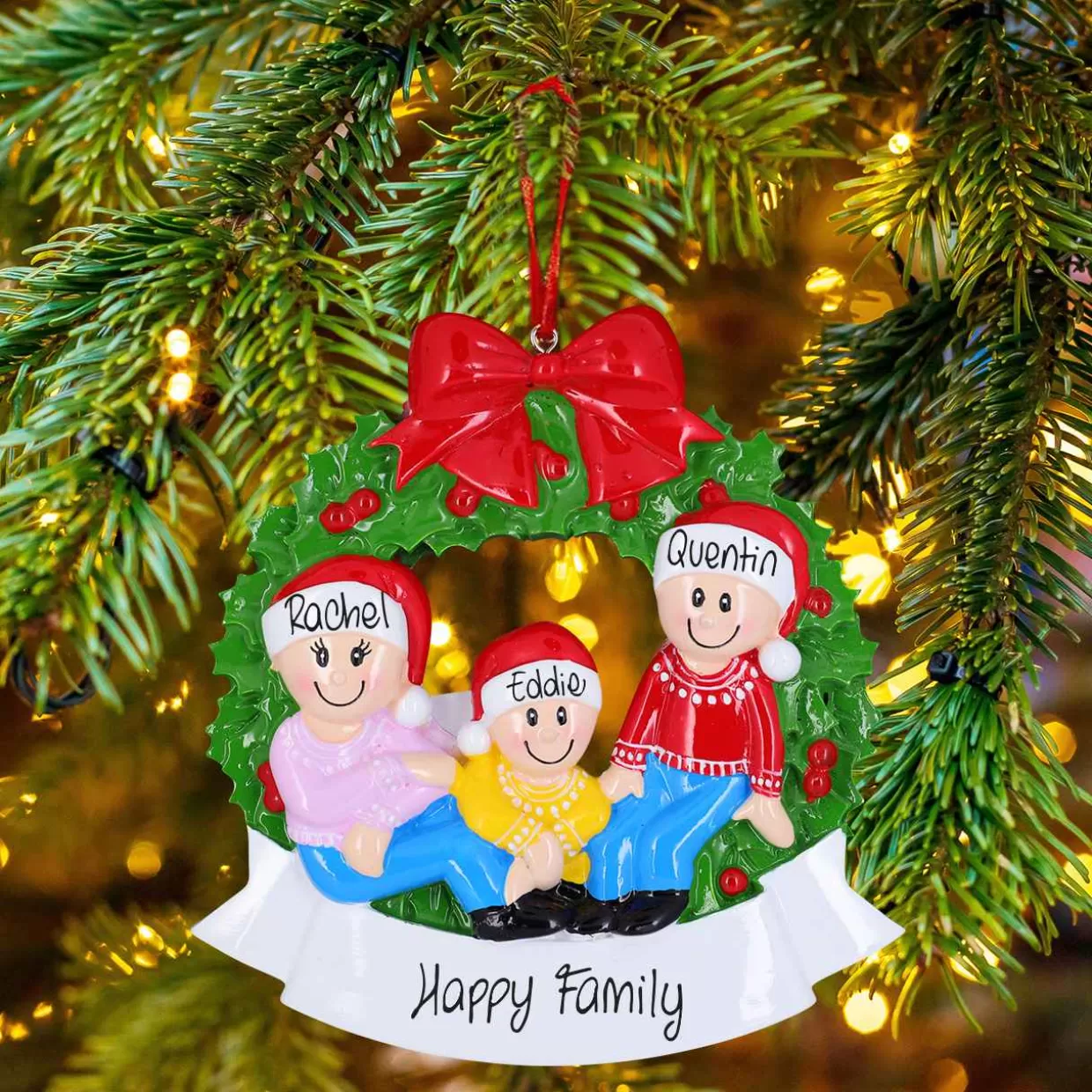 Christmas The Original Three On The Christmas Wreath Sale