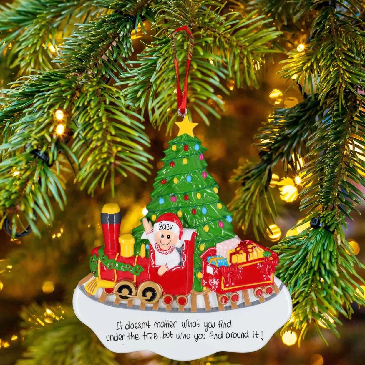 Christmas The Original Train Under The Tree Discount