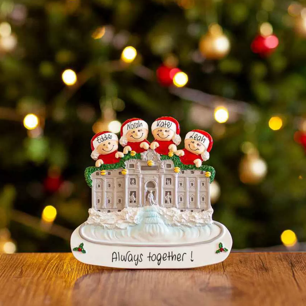 Christmas The Original Trevi Fountain In 4 Table Decoration Fashion
