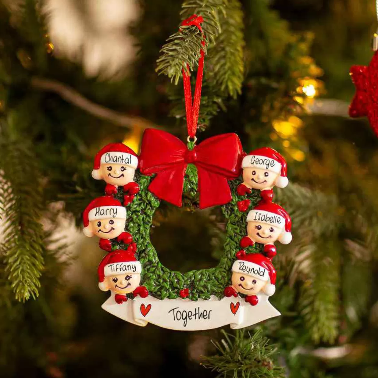 Christmas The Original Wreath With 6 Hot