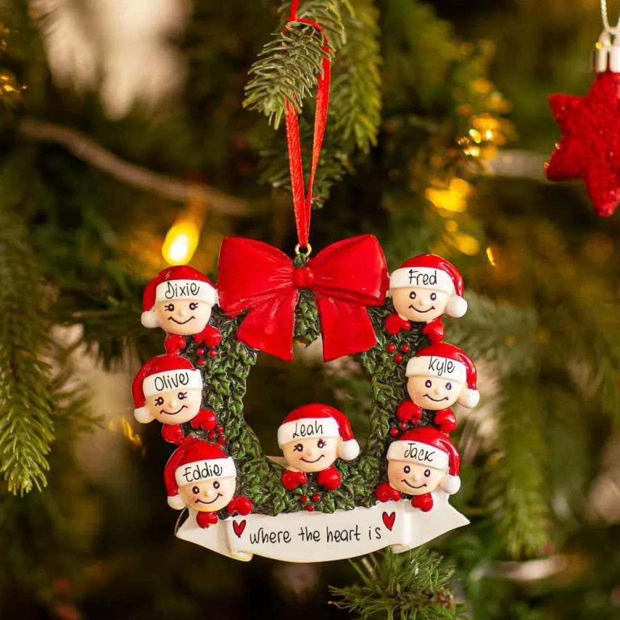 Christmas The Original Wreath With 7 Fashion